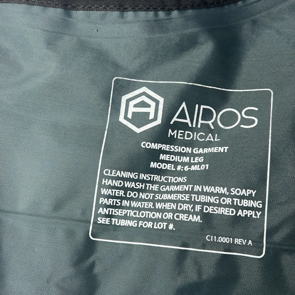 Airos 6 Medical Compression Therapy Product-Sequential Device Leg Arm Lymphodema - Picture 2 of 14